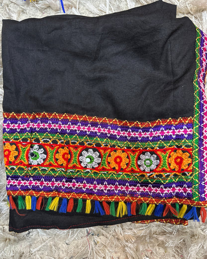 Kutchi Embroidered Mirror Work Festive Dupatta Collection