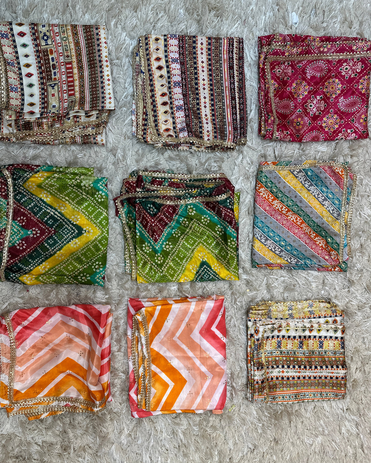 Multicolor Printed & Bandhani Festive Dupatta Collection